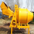 Concrete mixer - moving bucket mixer